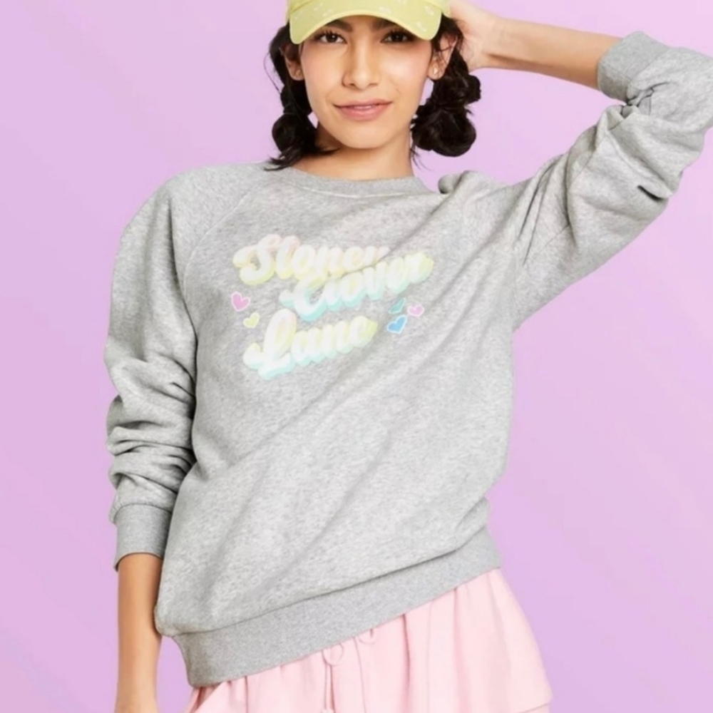 Stoney Clover Lane x Target Gray Sweatshirt L